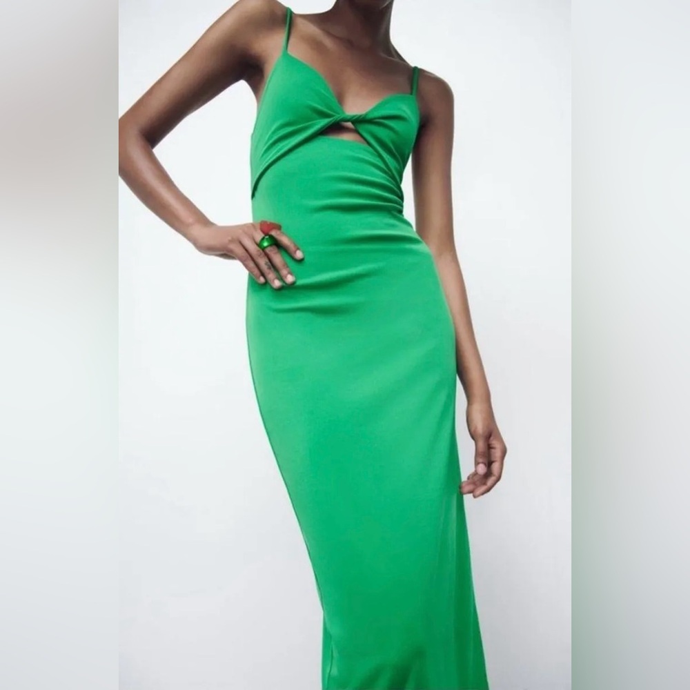 Zara Cutout Midi Dress